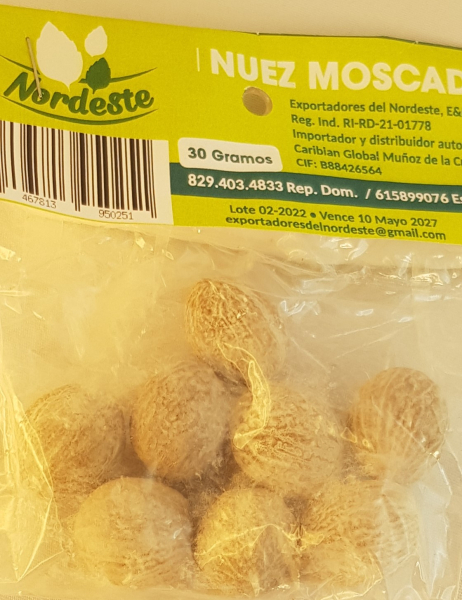 NUEZ MOSCADA 30gr